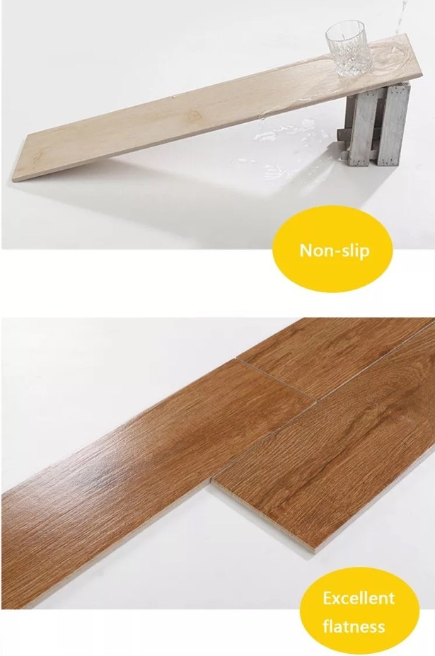 Eco-friendly 400x400mm Matte glazed Ceramic Rustic Tile For Balcony And Inside Floor Wall Tile Dark Brown For Bathroom