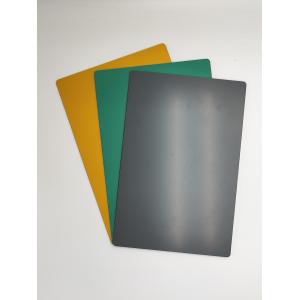 China DHPE Coated Composite Metallic ACP Sheet 5mm Regular Color For Ceilings wholesale