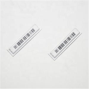China 58KHz EAS Soft Label Removable Adhesive For Security Loss Prevention wholesale