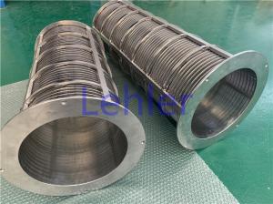 China Cow Manure Separator Screw Press Filtration Separator Screens SS316L Material wholesale