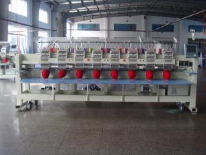 China Digital Embroidery Machine 12 Needle , Multi Thread Embroidery Machine 8 Head wholesale