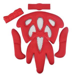 China Hot Pressing Breathable Motorcycle Helmet Liner Pads Cushion Replacement wholesale