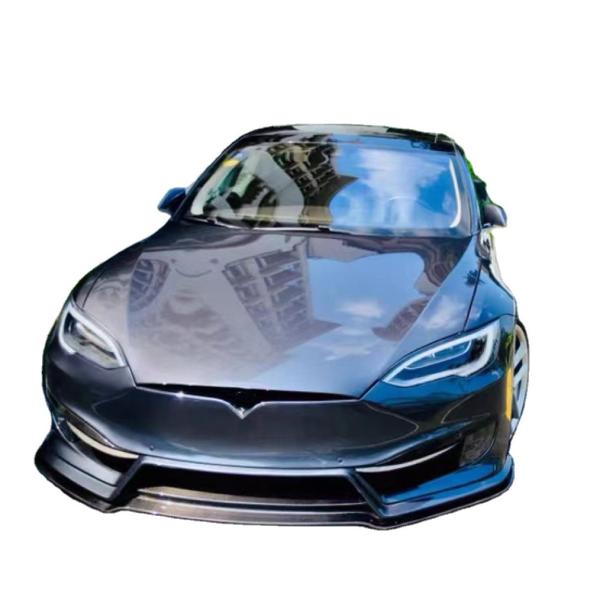 Quality For tesla Model S Body Kit  MODEL S Upgraded PD-style Front and Rear Bumper Spoiler Body Kits for sale