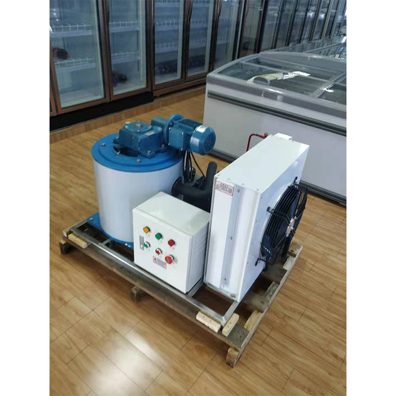 Seawater Ice Flake Making Machine 2 Tons / Day Flake Ice Machine For Fish