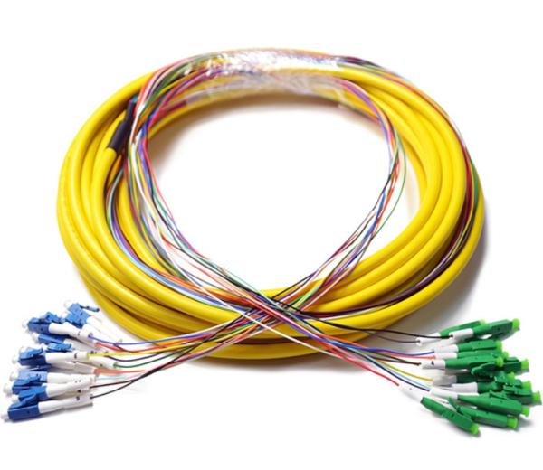 Quality 1-3m Lc To Lc Fiber Patch Cord , Yellow Jacket Breakout Cable Simplex Patch Cord for sale