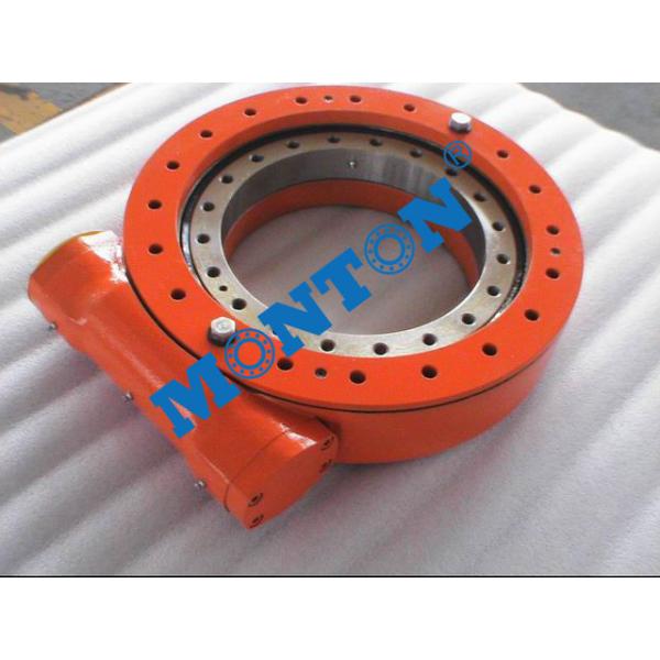 High Speed Stacker Reclaimer Worm Gear Slew Drive For Mobile Crane W14