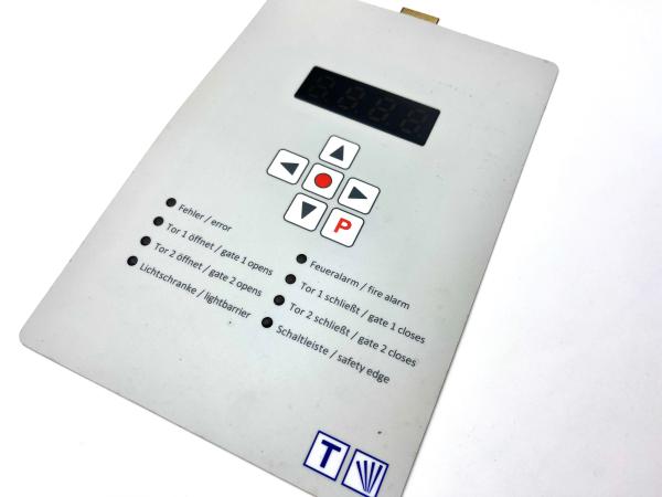 Quality Gradient Printing Waterproof Membrane Led Membrane For TASKI Control Panel for sale