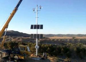 China 1000W Vertical Axis Wind Turbine With Solar Panel ISO9001 Certification wholesale