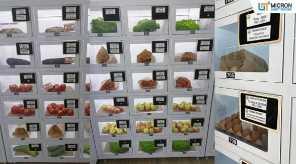 Quality Refrigerated Locker Vending Machine With Cash Payment And Room-Temperature Option for sale