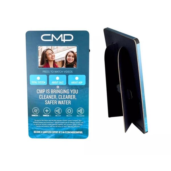 Small format display screens,5 inch LCD video shelf talker for retails video display