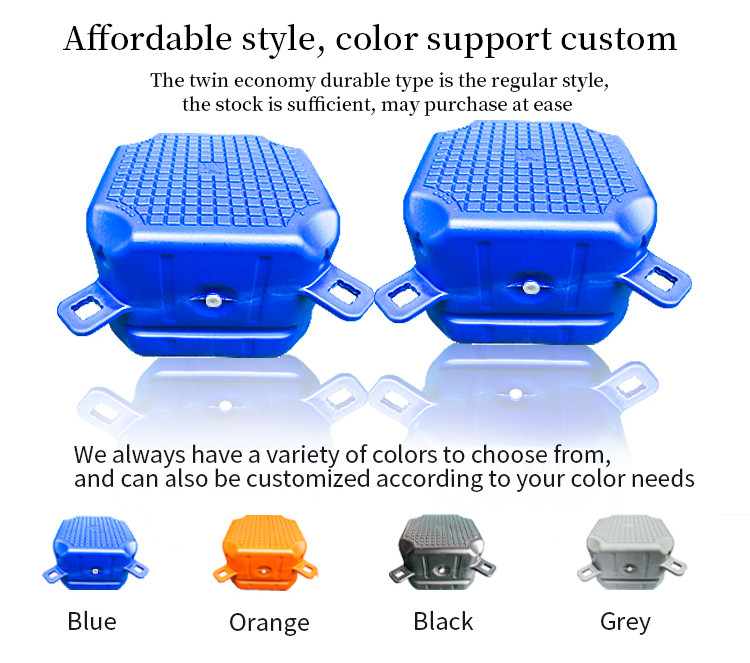 Eco-Friendly Modular Floating Dock Provides Stable Platform For Marina Jet Ski Floating Pontoon