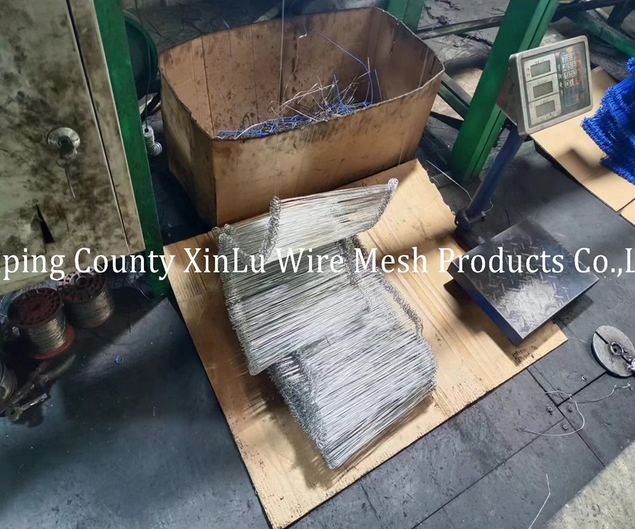 Galvanized Double Loop Wire Ties 0.7mm - 2.0mm Diameter 4" - 24" Length Twin Loop Binding Wire