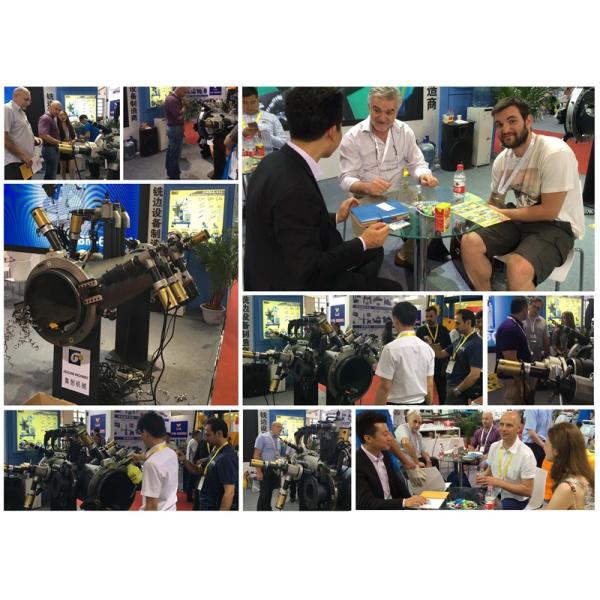 60mm Cutter Size Plate Edge Milling Machine With Adjustable Bevel Angle