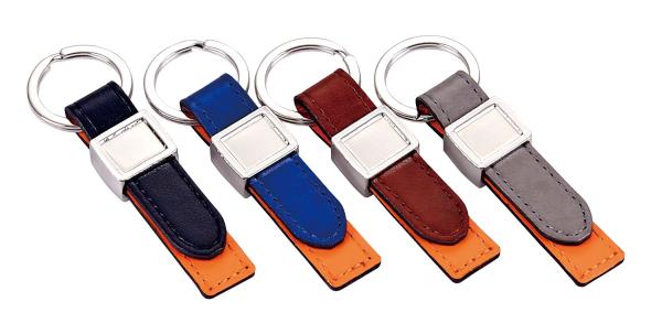 Quality Durable Leather Key Chains in Vibrant Colors for sale
