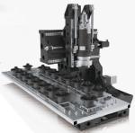 Inverted Vertical Lathe IVT45 Spindle Gripping Automatic Loading And Unloading