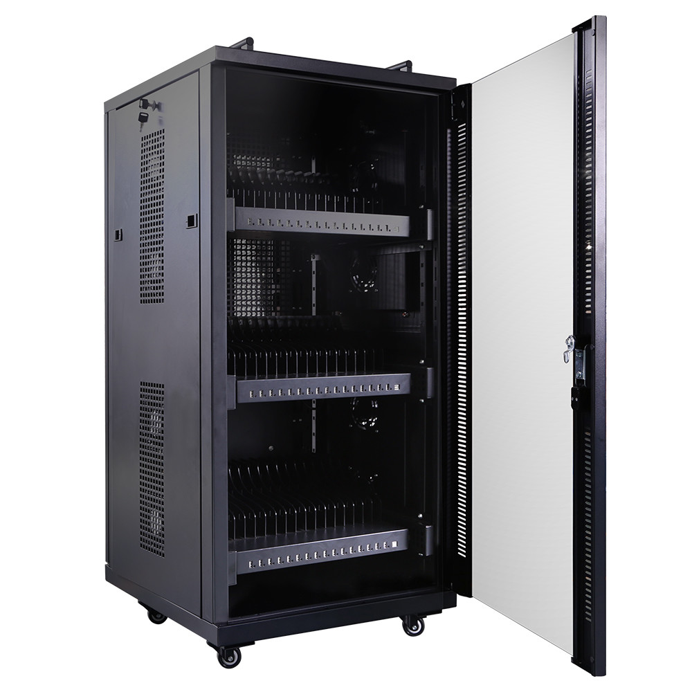 24U IP20 computer server rack cabinet With USB Charge Port