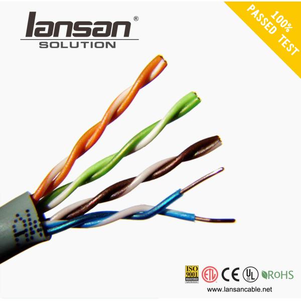 1/0.50mm Condutor Cat5e Lan Cable LSZH PVC 24Awg Utp SFTP