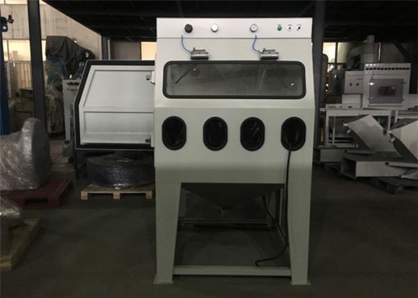Quality Mixed Water Wet Abrasive Blasting Cabinet , Recycle Common Sandblast Cabinet for sale