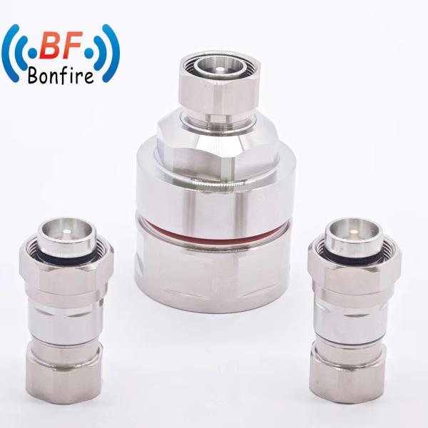 Low Pim -150dbc 50 Ohm N Male RF Connector Adapter Kits with 0.1 dB Insertion