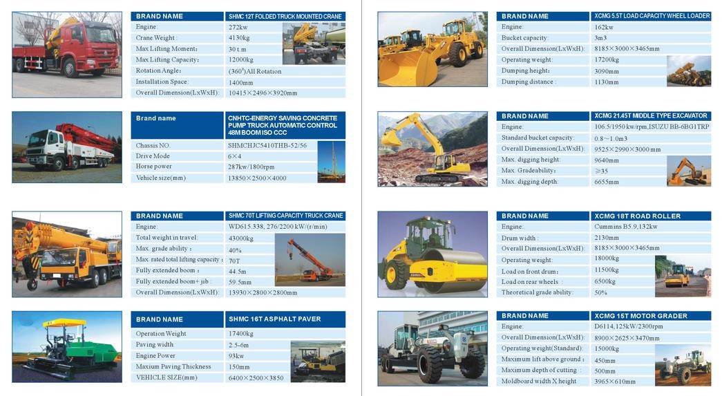 SHMC Motor Grader GR100 Operating Prime Mover Truck 7000kg WITH ISO CCC APPROVAL
