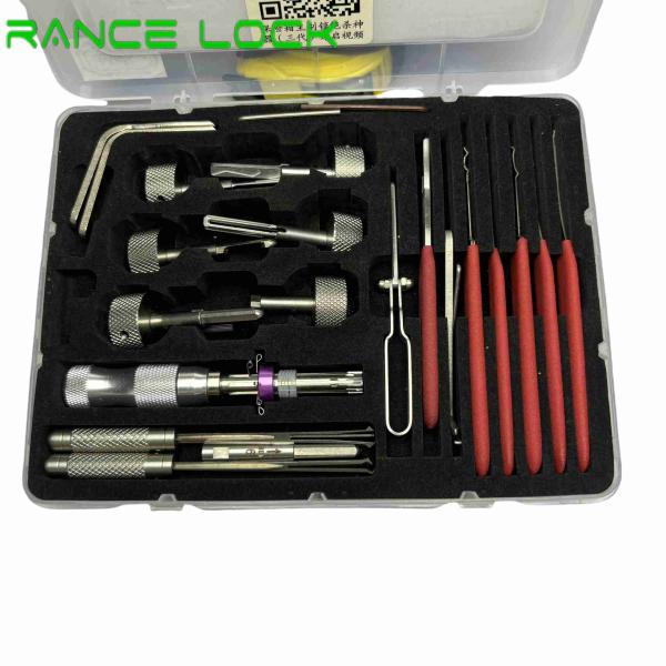 Quality Safebox Locksmithing Tools 16pcs Lock Opening Tools For Deposit Box for sale