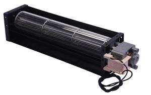 Electric Fireplace DC Cross Flow Fan 48190 Galvanized Sheet Material