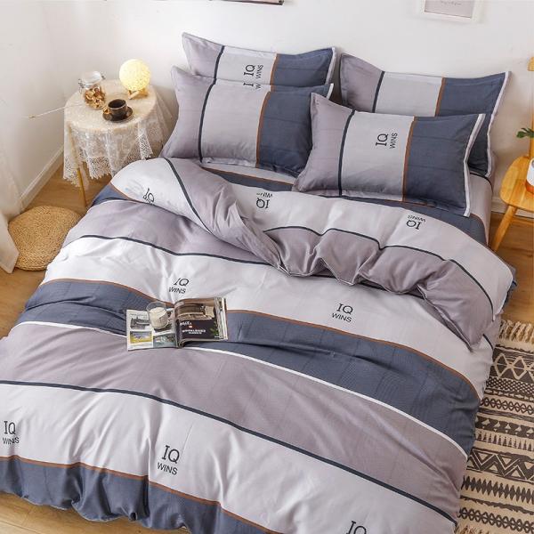 3d Game Handle Printed Home Bed Sheet Comforter Set Bedding 3 Pcs in Solid Pattern Type