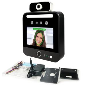 China Standalone RS485 Temperature Face Recognition Terminal Pass Scan Reader wholesale