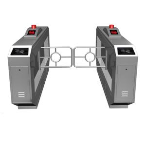 China Swing Gate Turnstile Security Systems , Rfid Card Reader Automatic Gate Barrier System wholesale