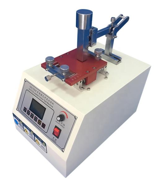 Quality 15mmx15mm 40r/Min Rubbing Leather Color Fastness Tester for sale