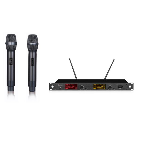 Quality Handheld BT UHF Wireless Microphone 6dBuV Sensitivity XLR Balanced for sale