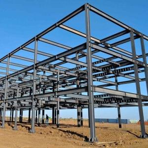 Anti Seismic Steel Shed Construction Weather Resistant Steel Frame Building