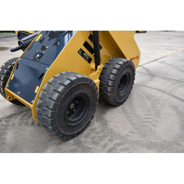 1.4kW 5.2L Mini Skid Steer Track Loader With Kubota Diesel Engine