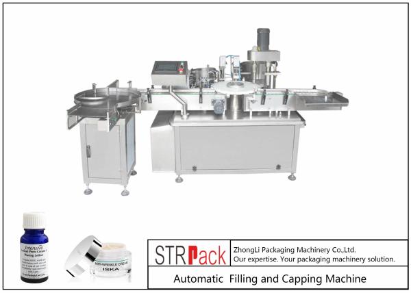 Quality Vial Glass / Plastic Bottle Filling And Capping Machine 3ml-120ml Full Automatic for sale