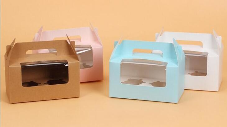 kraft paper sandwich box with window ,triangle sandwich box for packaging,Cardboard Box With Clear Window Burger Sandwic