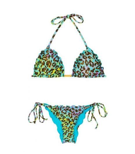 Quality Multicoloured Leopard Print Scrunch Brazilian Bikini - Morumbi Frufru for sale