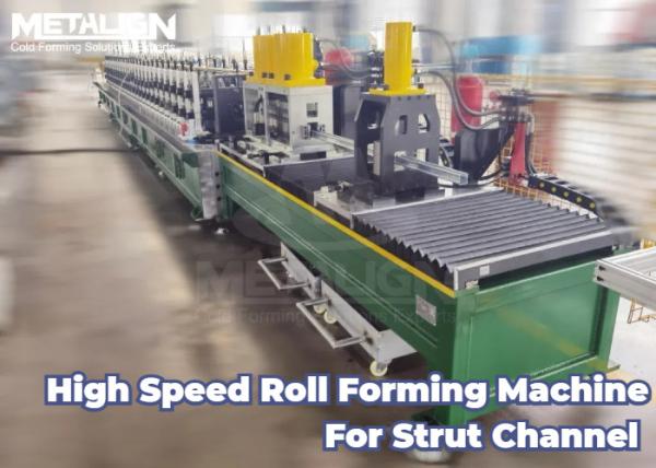 Quality Stable and Precise Roll Forming Line for Photovoltaic Strut Channel and Earthquake Resistant Brackets for sale