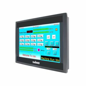 China 1024x600 NULL HMI PLC All In One 10.2'' Ethernet Hmi Plc Remote Controller wholesale