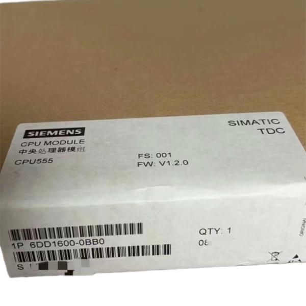 Quality SIEMENS 6DD1600-0BA0 SIMATIC TDC CPU555 64-bit processor module with PROFINET IRT for sale