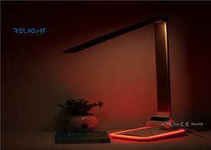 China 8W Wireless Charging Dimmable LED Reading Lamp , Led Table Lamp With 2 Lighting Modes on sale