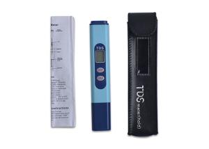 China Blue Digital Water TDS Meter Lightweight With LR44 Cell Battery Battery wholesale