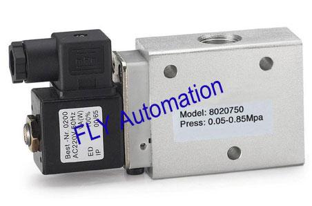 Quality Electromagnetic Actuated,1/4" 1/2" Herion 8020750 Inline 5/2 3/2 Spool Pneumatic Valves for sale