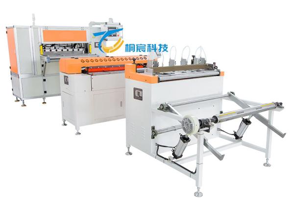 Flexible Servo Driven Air Filter Making Machine High Speed Paper Pleat Machine