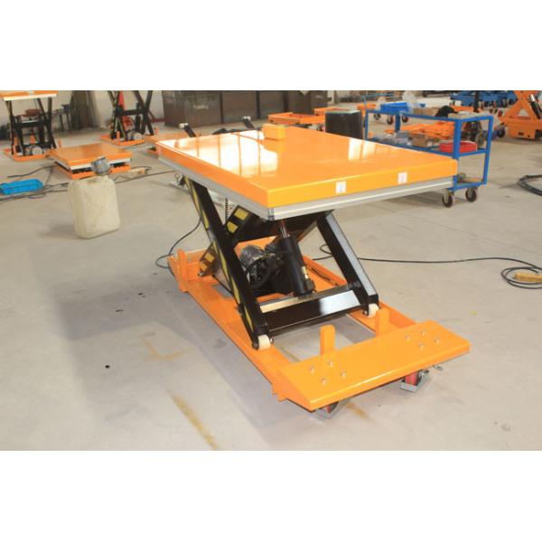 Portable Movable Scissor Lift Table Material Handling Lift Table For Pallets 50"X32"