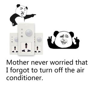China Smart Motion Sensor Power Outlet / Motion Sensor Light With Outlet Voice Control wholesale