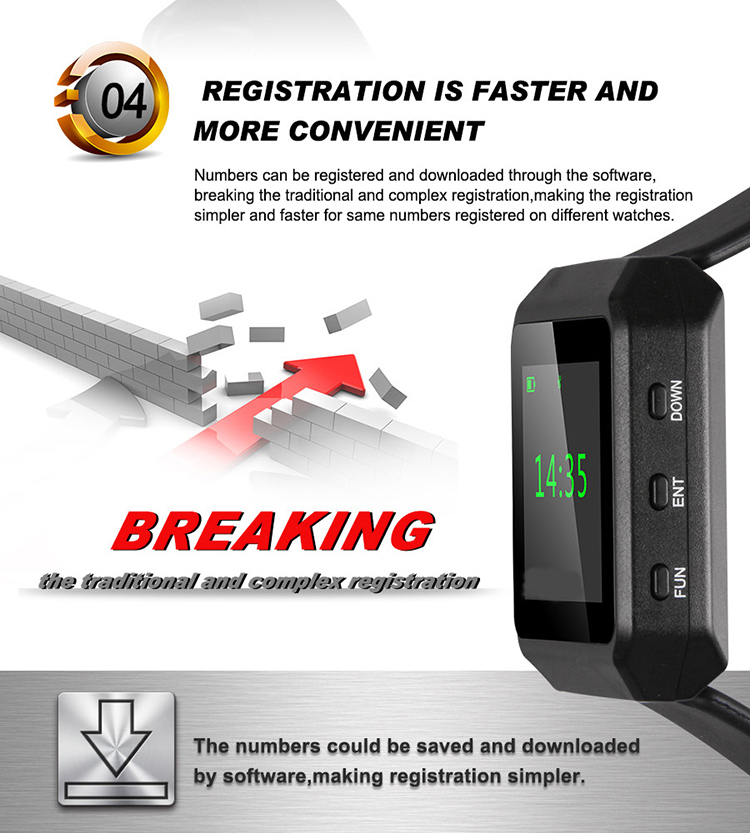wireless restaurant products waterproof table service call