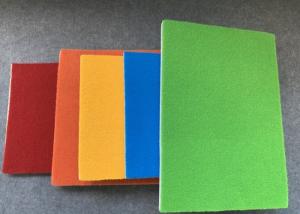 China Velcro Loop Surface Board Pet Felt Acoustic Panels Pin Board 9mm Thickness wholesale
