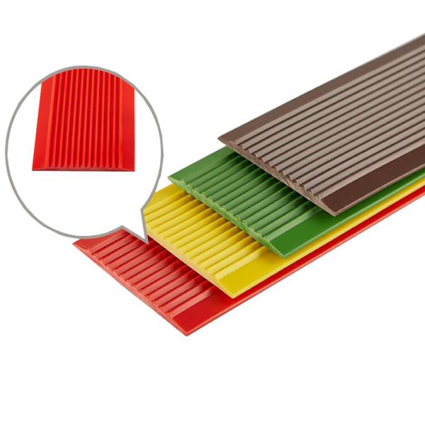 Stair Nose Anti-slip Plastic Stair Treads Trim for Non-Slip Stair Edge Protection