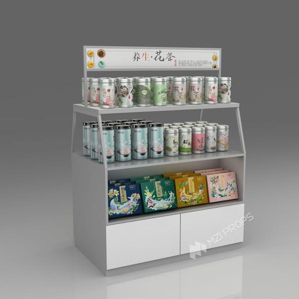 JYaS-YZ-HCG Uniform Brand Image Flower Tea Cabinet for Large Chain Pharmacies