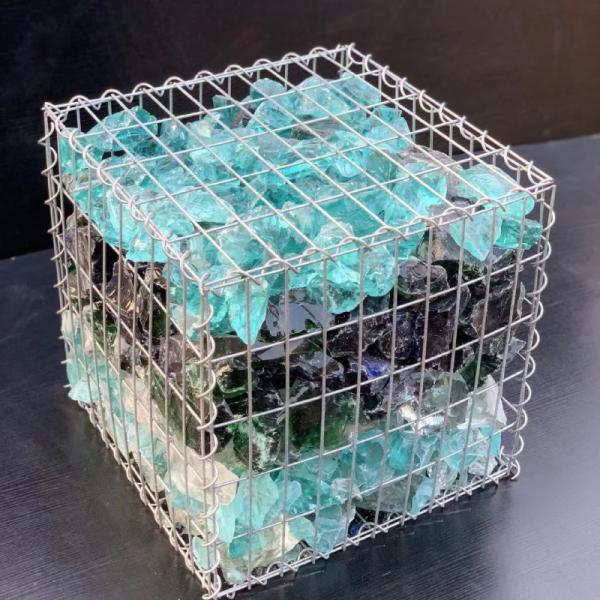 4mm Square Garden Welded Mesh Gabion Ss304 1x1x1m